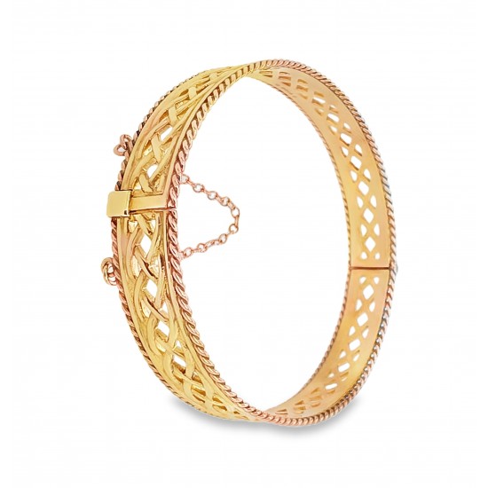 Pre Owned 9ct Celtic Bangle ZB497